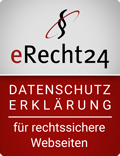 eRecht24 Datenschutzerklärung Siegel
