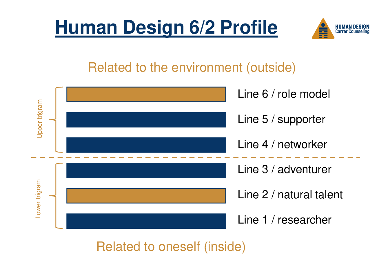 Human Design 6/2 Profile on the job