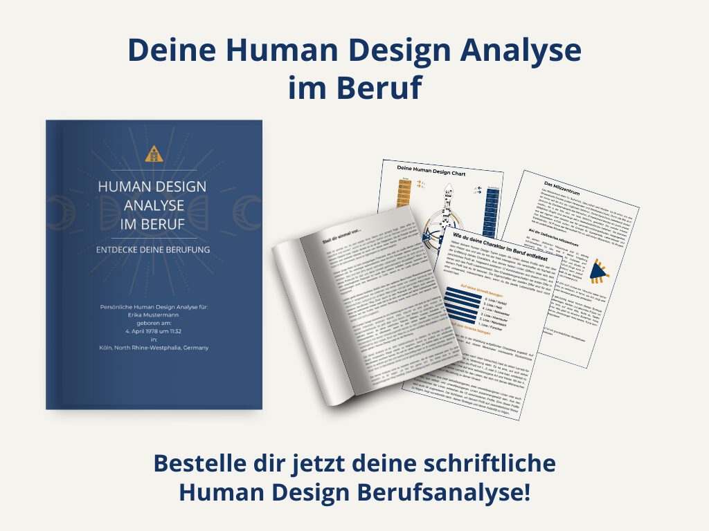 Human Design Analyse Human Design Berufsanalyse