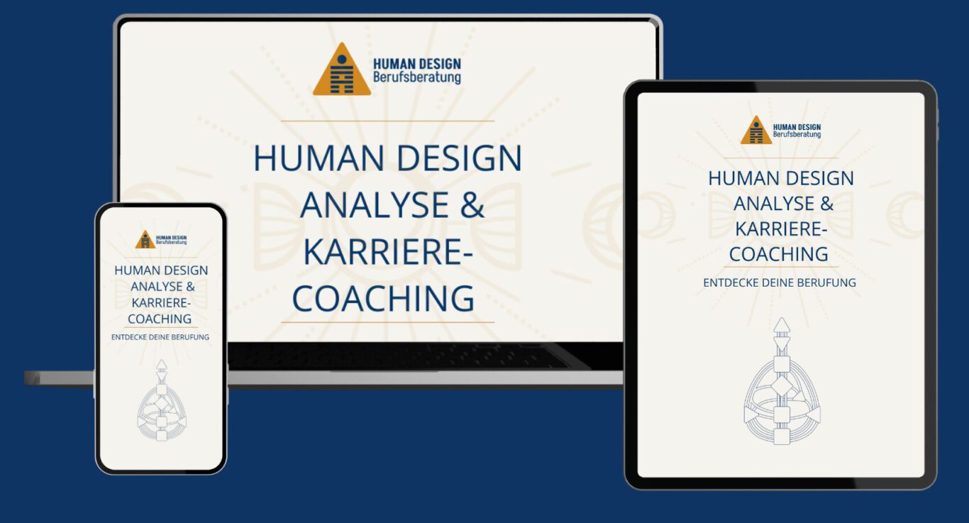 Human Design Coaching Kurs blau