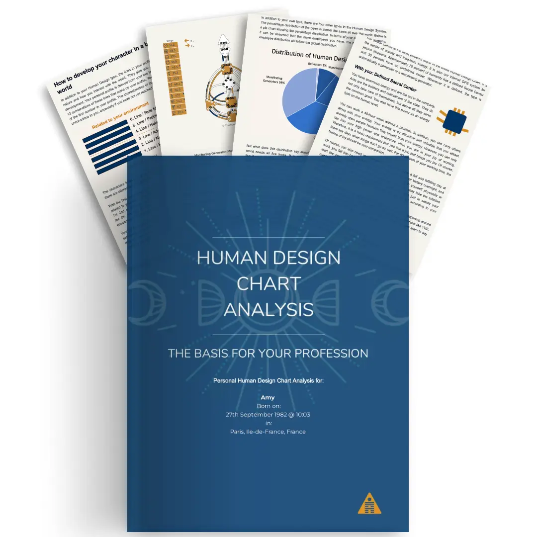 Example of a human design career analysis