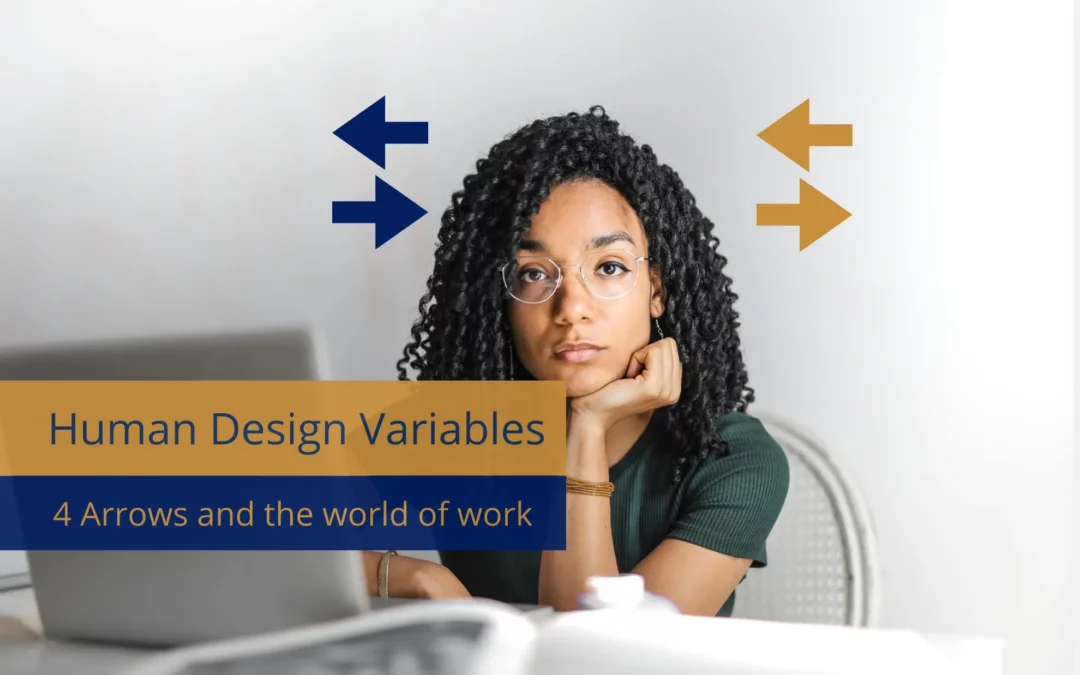 Human Design Variables: 4 arrows and the working world