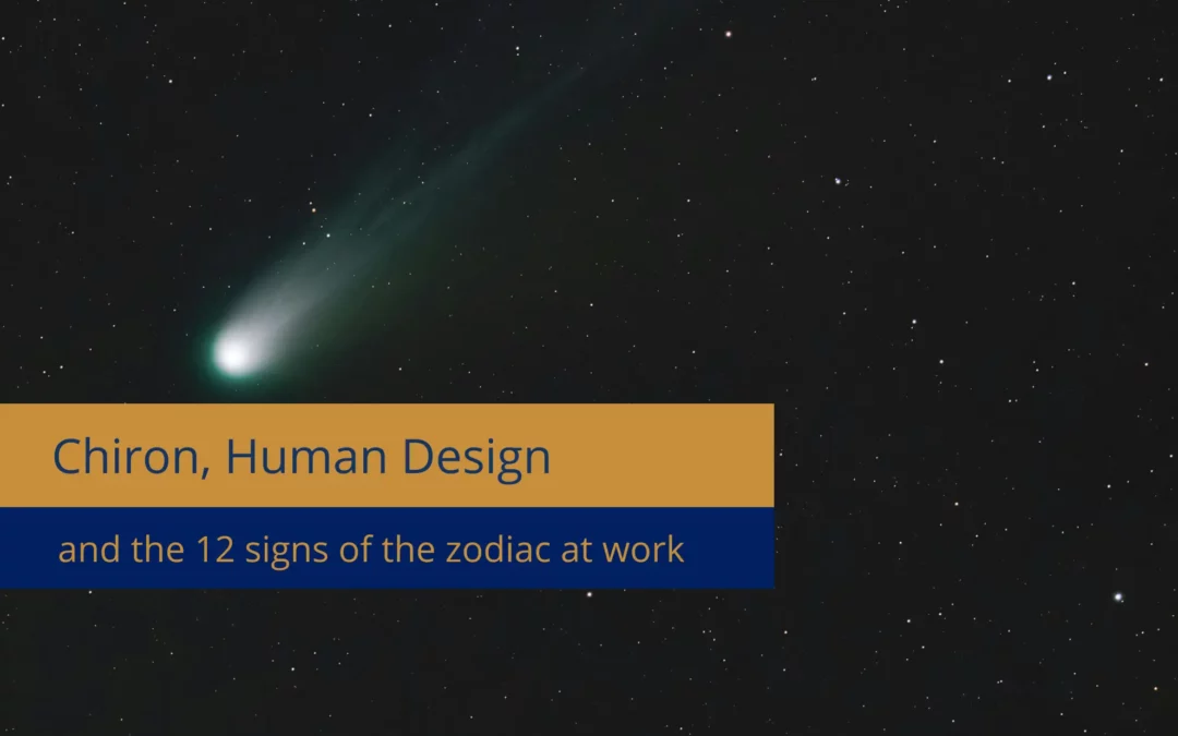 Chiron, Human Design and the 12 signs of the zodiac in the profession
