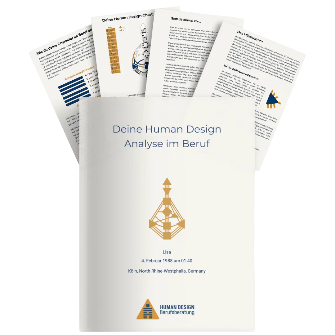Human Design Berufsanalyse